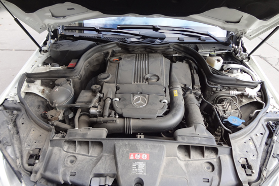 проверка двигателя и навесных агрегатов Mercedes-Benz W212