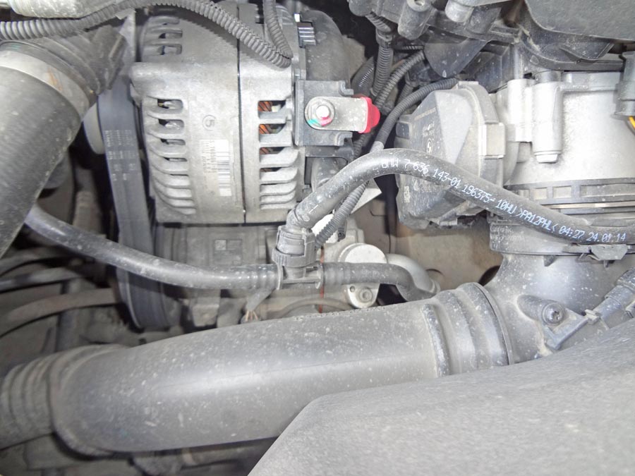 Проверка навесного оборудования двигателя БМВ 320 F30