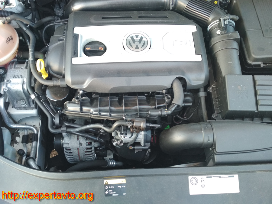 Проверка навесного оборудования двигателя VW Пассат